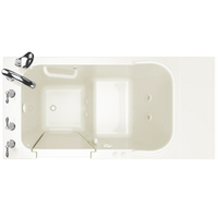 Gelcoat Value Series 28 x 48-Inch Walk-in Tub With Combination Air Spa and Whirlpool Systems - Left-Hand Drain With Faucet // WIB LINEN // 170249_Top_2848309CLL_509_SSV4828LD-BC_KO_CDNwebp.webp
