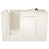 [2848.105.CLL] Gelcoat Premium Series 28 x 48-Inch Walk-in Tub With Combination Air Spa and Whirlpool Systems - Left-Hand Drain - Linen