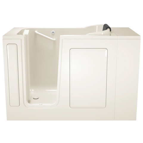 Gelcoat Premium Series 28 x 48-Inch Walk-in Tub With Soaker System - Left-Hand Drain