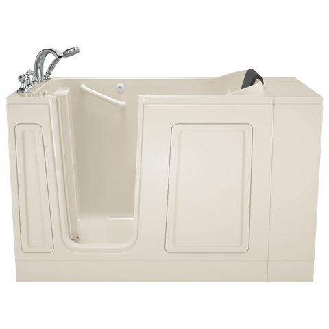 Acrylic Luxury Series 30 x 51 -Inch Walk-in Tub With Soaker System - Left-Hand Drain With Faucet
