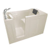 [3051.119.SLL] Acrylic Luxury Series 30 x 51 -Inch Walk-in Tub With Soaker System - Left-Hand Drain With Faucet - Linen