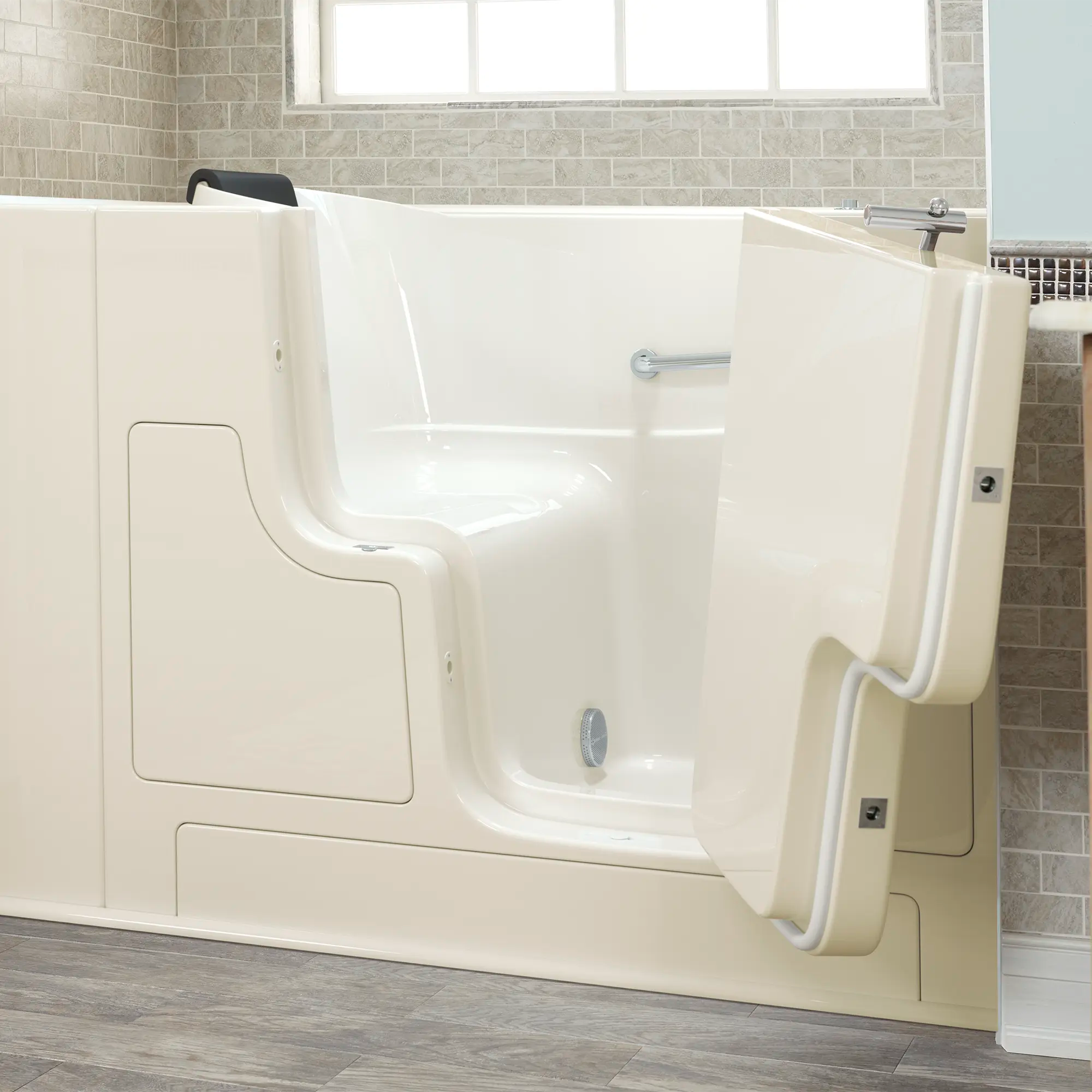 Gelcoat Premium Series 30 x 52 -Inch Walk-in Tub With Soaker System - Right-Hand Drain // LINEN // 170431_3052OD_105_SRL_v2_2017_sq_0_CDNwebp.webp