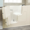 [3052OD.105.SLL-PC] Gelcoat Premium Series 30 x 52 -Inch Walk-in Tub With Soaker System - Left-Hand Drain - Linen