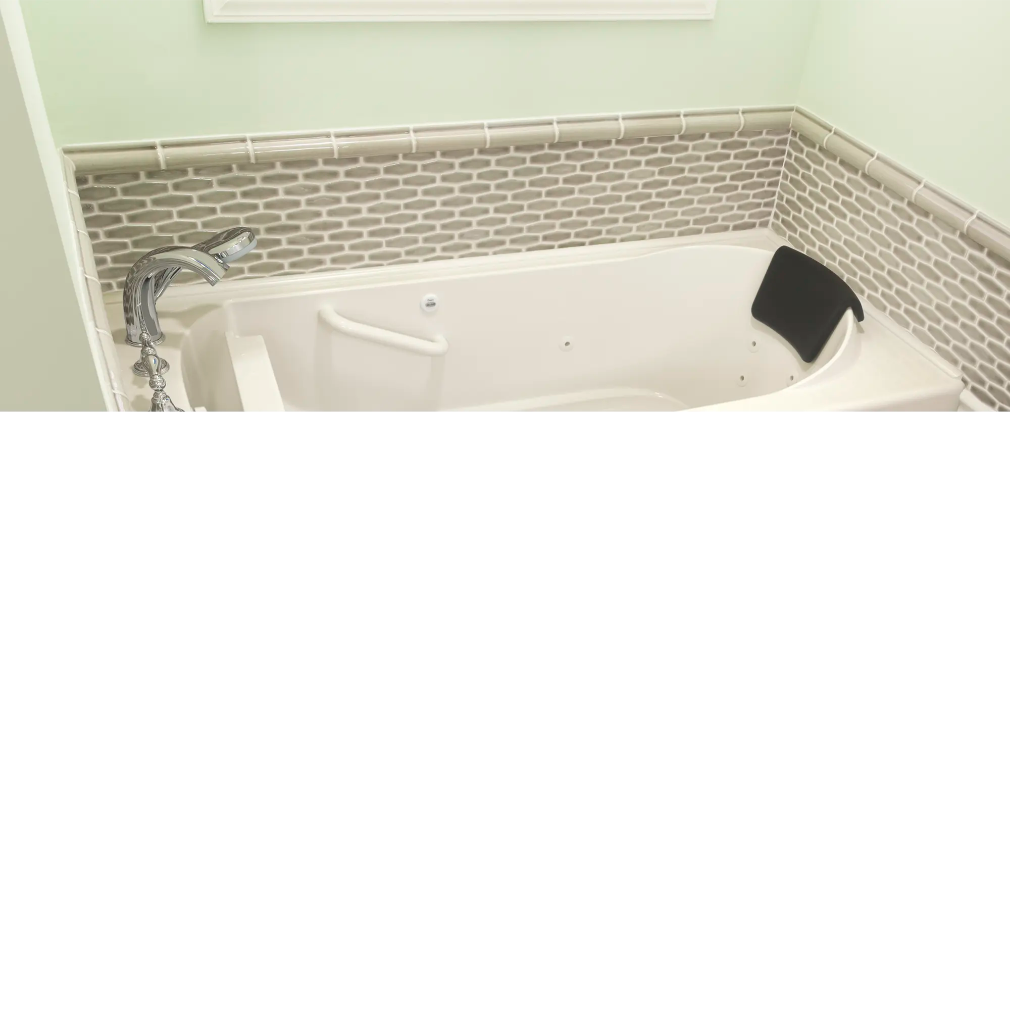 Gelcoat Premium Series 30 x 60 -Inch Walk-in Tub With Whirlpool System - Left-Hand Drain With Faucet // LINEN // 170467_3060_109_WLL_SS6030_LJBC_2017_sq_1_CDNwebp.webp