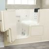 [3252OD.105.WLL-PC] Gelcoat Premium Series 32 x 52 -Inch Walk-in Tub With Whirlpool System - Left-Hand Drain - Linen