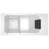 [2848.115.ALW] Acrylic Luxury Series 28 x 48-Inch Walk-in Tub With Air Spa System - Left-Hand Drain - Linen