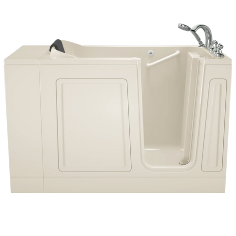 Acrylic Luxury Series 28 x 48-Inch Walk-in Tub With Soaker System - Right-Hand Drain With Faucet