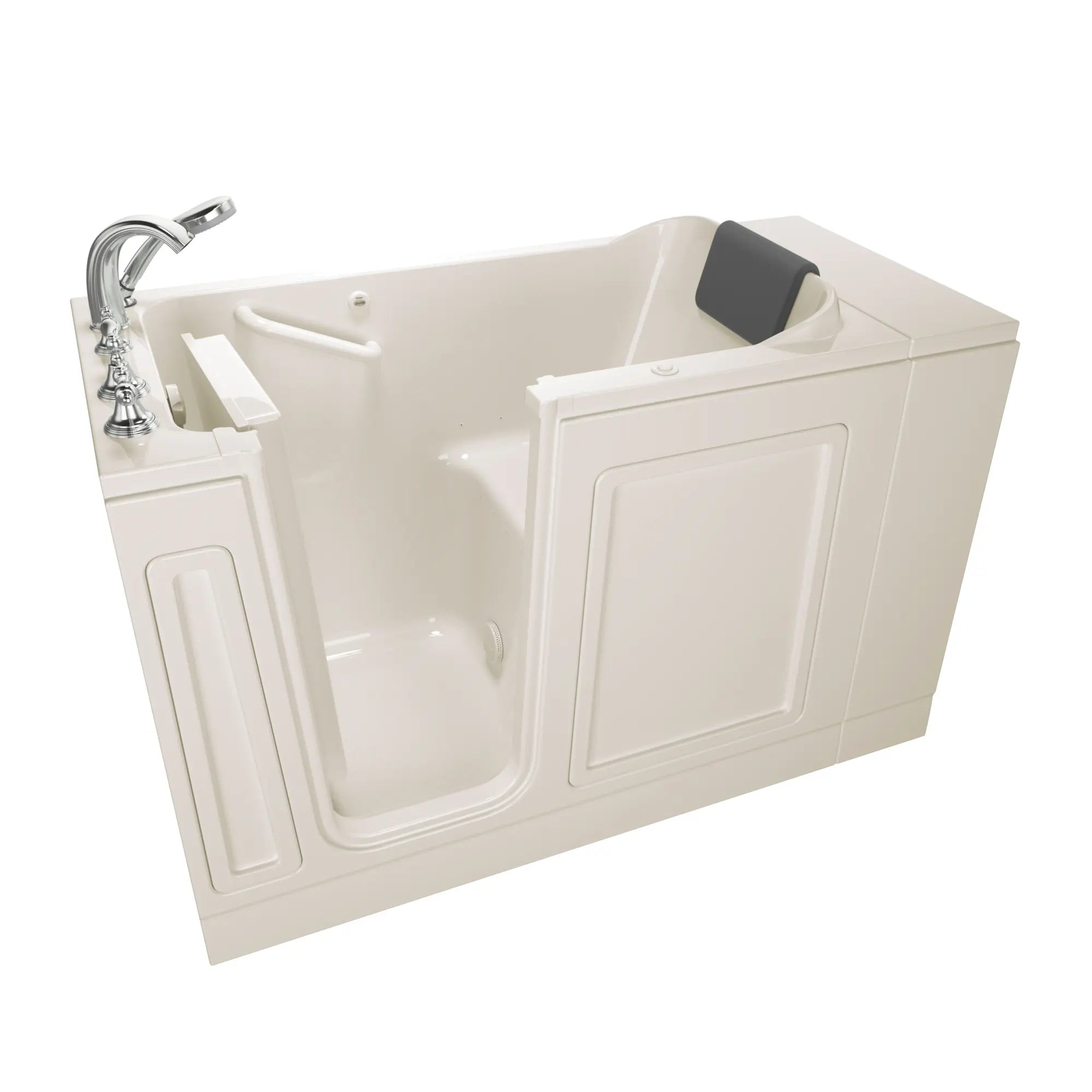 Acrylic Luxury Series 28 x 48-Inch Walk-in Tub With Air Spa System - Left-Hand Drain With Faucet // LINEN // 170577_2848119ALL_ST4828LA-BC_KO_0_CDNwebp.webp