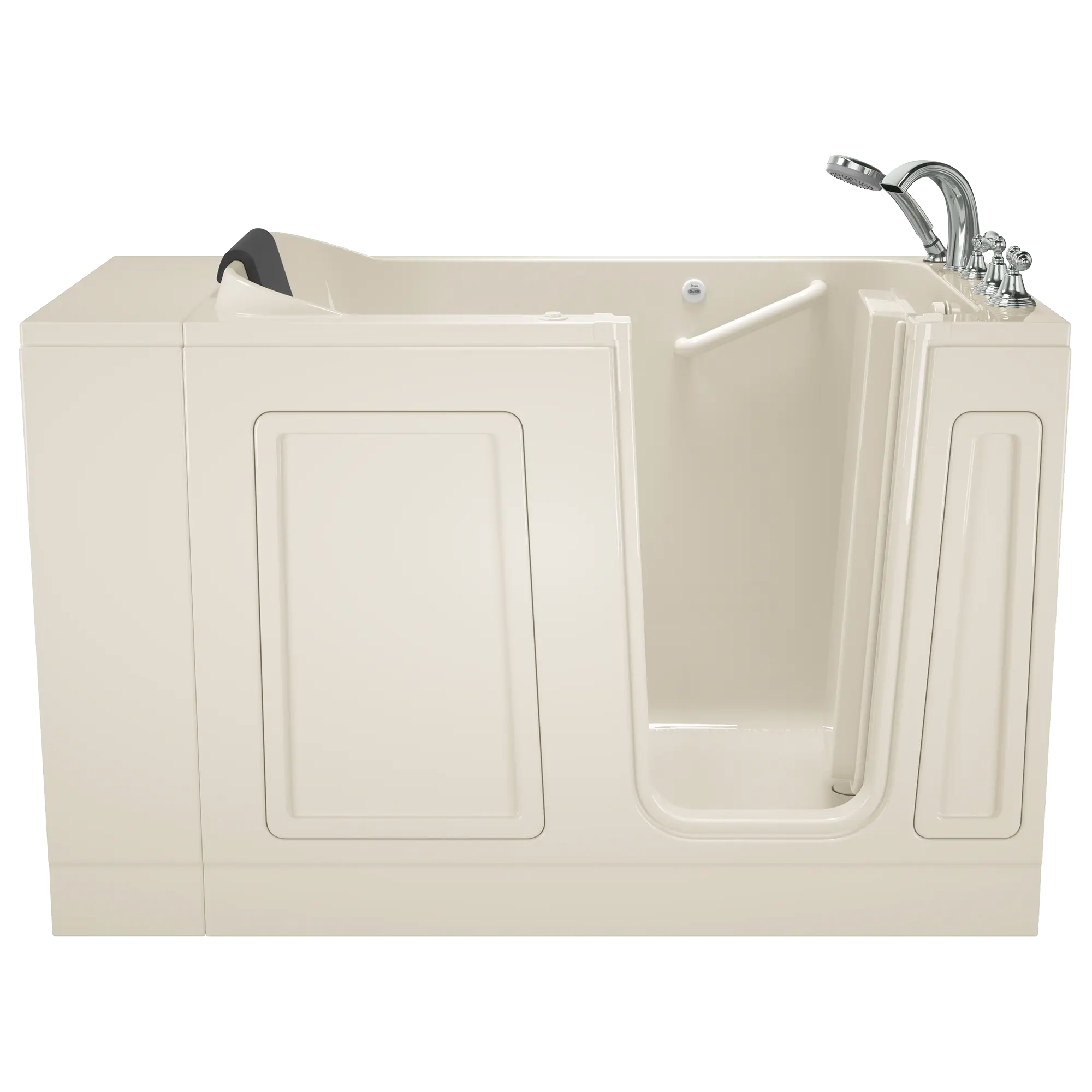 Acrylic Luxury Series 30 x 51 -Inch Walk-in Tub With Air Spa System - Right-Hand Drain With Faucet // LINEN // 170611_Front_3051_119_ARL_WRL_ST5130RA-BC_RJ-BC_0_CDNwebp.webp