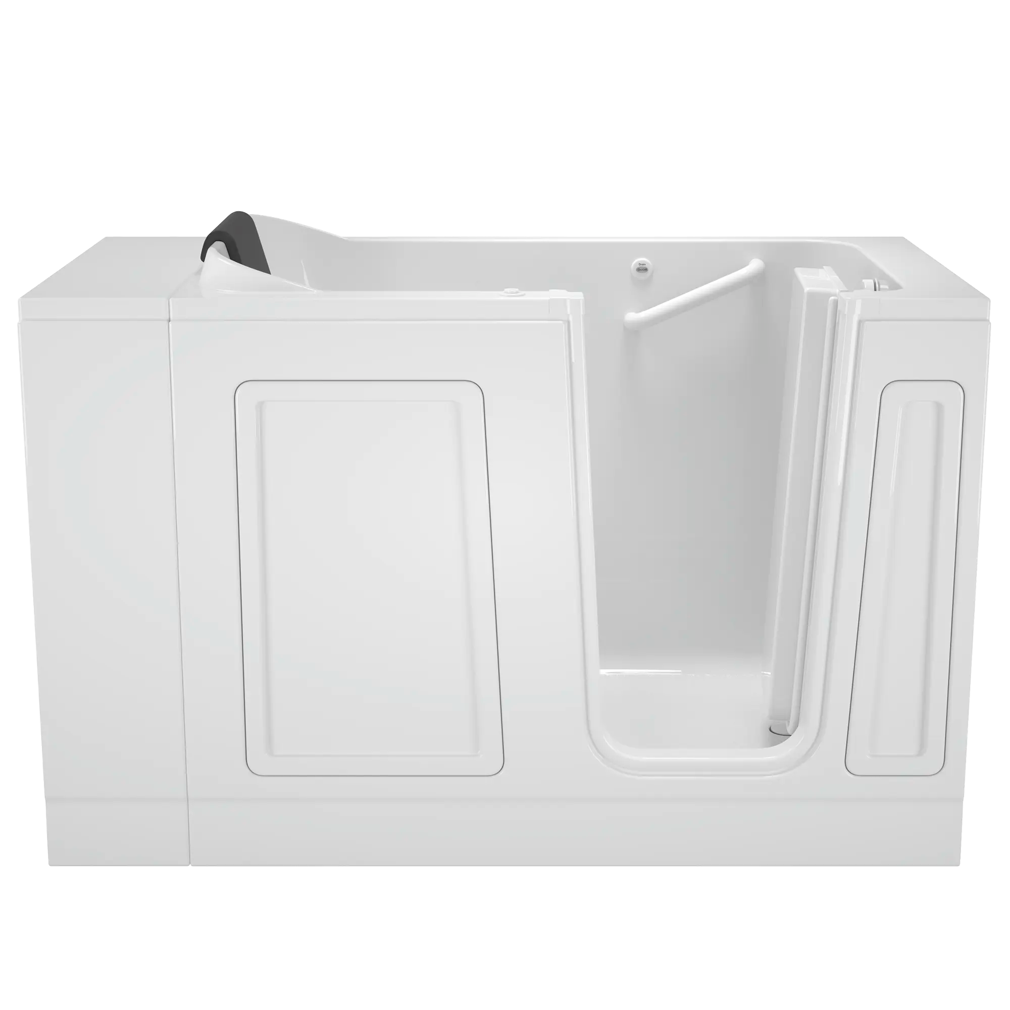 Acrylic Luxury Series 30 x 51 -Inch Walk-in Tub With Whirlpool System - Right-Hand Drain // WHITE // 170615_Front_3051_115_ARW_WRW_0_CDNwebp.webp