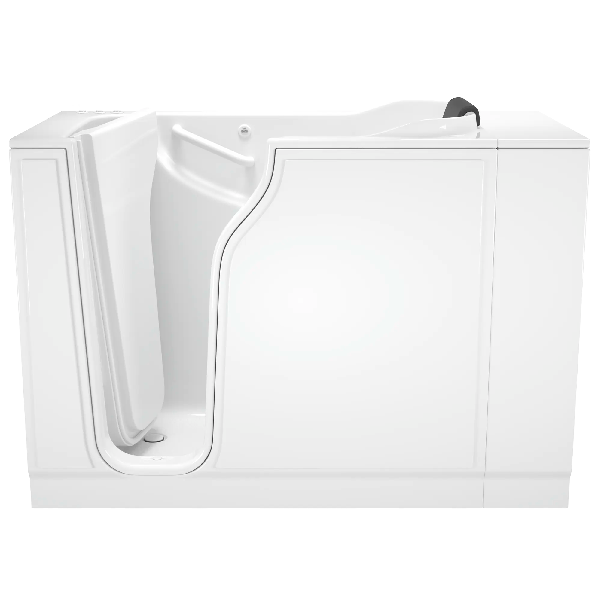 Gelcoat Premium Series 30 x 52 -Inch Walk-in Tub With Combination Air Spa and Whirlpool Systems - Left-Hand Drain // WHITE // 170617_Front_3052_105_CLW_0_CDNwebp.webp