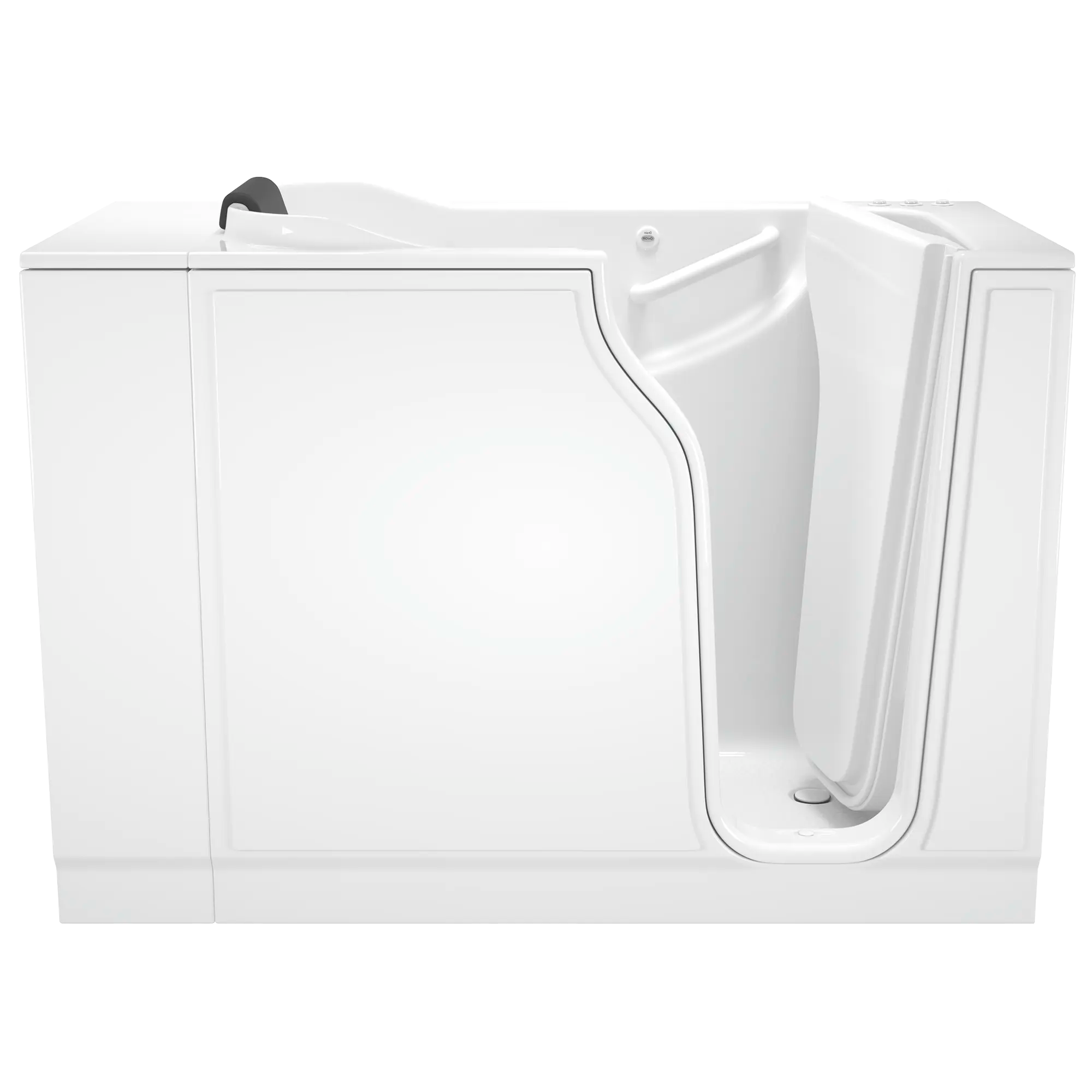 Gelcoat Premium Series 30 x 52 -Inch Walk-in Tub With Combination Air Spa and Whirlpool Systems - Right-Hand Drain // WHITE // 170618_Front_3052_105_CRW_0_CDNwebp.webp