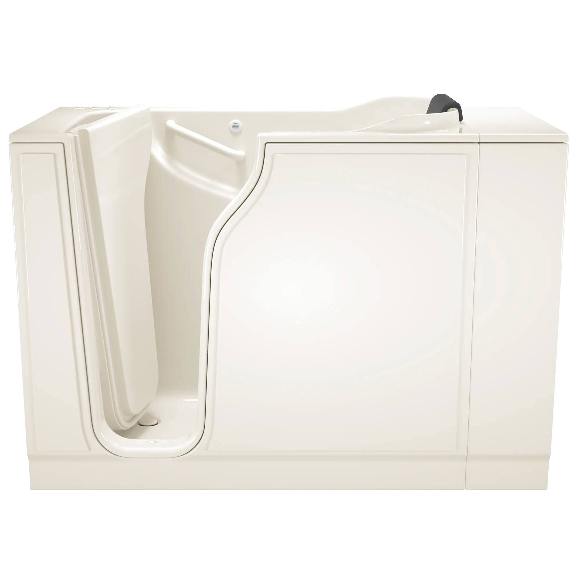 Gelcoat Premium Series 30 x 52 -Inch Walk-in Tub With Combination Air Spa and Whirlpool Systems - Left-Hand Drain // LINEN // 170619_Front_3052_105_CLL_0_CDNwebp.webp