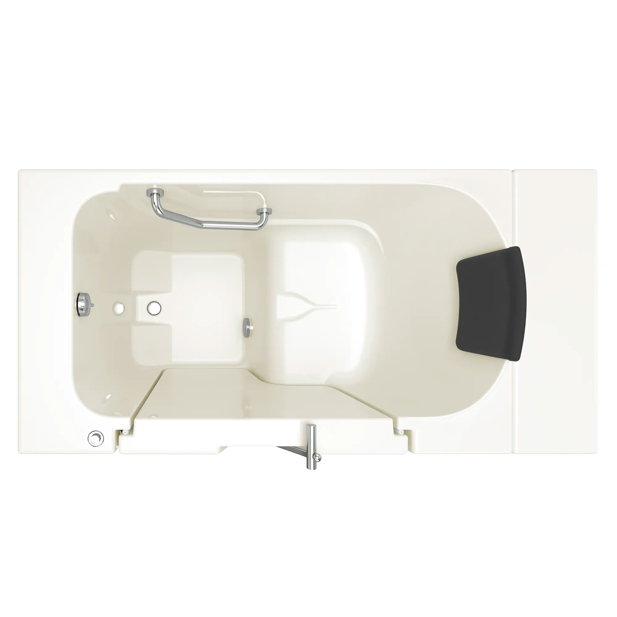 Gelcoat Premium Series 30 x 52 -Inch Walk-in Tub With Soaker System - Left-Hand Drain // LINEN // 170701_Top_3052OD_105_SLL_0_CDNwebp.webp