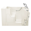 [3052OD.709.ARL-PC] Gelcoat Value Series 30 x 52 -Inch Walk-in Tub With Air Spa System - Right-Hand Drain With Faucet - Linen