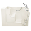 [3052OD.709.SRL-PC] Gelcoat Value Series 30 x 52 -Inch Walk-in Tub With Soaker System - Right-Hand Drain With Faucet - Linen