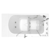 [SS9OD5230RD-WH-PC] Gelcoat Premium Series 30 in. x 52 in. Outward Opening Door Walk-In Bathtub with Air Spa and Whirlpool system - White