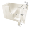 [3052OD.709.SRL-PC] Gelcoat Value Series 30 x 52 -Inch Walk-in Tub With Soaker System - Right-Hand Drain With Faucet - Linen