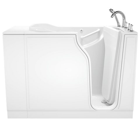 Gelcoat Value Series 30 x 52 -Inch Walk-in Tub With Soaker System - Right-Hand Drain With Faucet