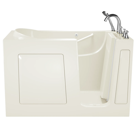 Gelcoat Value Series 30 x 60 -Inch Walk-in Tub With Soaker System - Right-Hand Drain With Faucet
