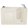 [3060.109.WRL] Gelcoat Premium Series 30 x 60 -Inch Walk-in Tub With Whirlpool System - Right-Hand Drain With Faucet - Linen