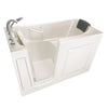 [3060.109.SLL] Gelcoat Premium Series 30 x 60 -Inch Walk-in Tub With Soaker System - Left-Hand Drain With Faucet - Linen