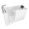 [3060.109.WLW] Gelcoat Premium Series 30 x 60 -Inch Walk-in Tub With Whirlpool System - Left-Hand Drain With Faucet - Linen