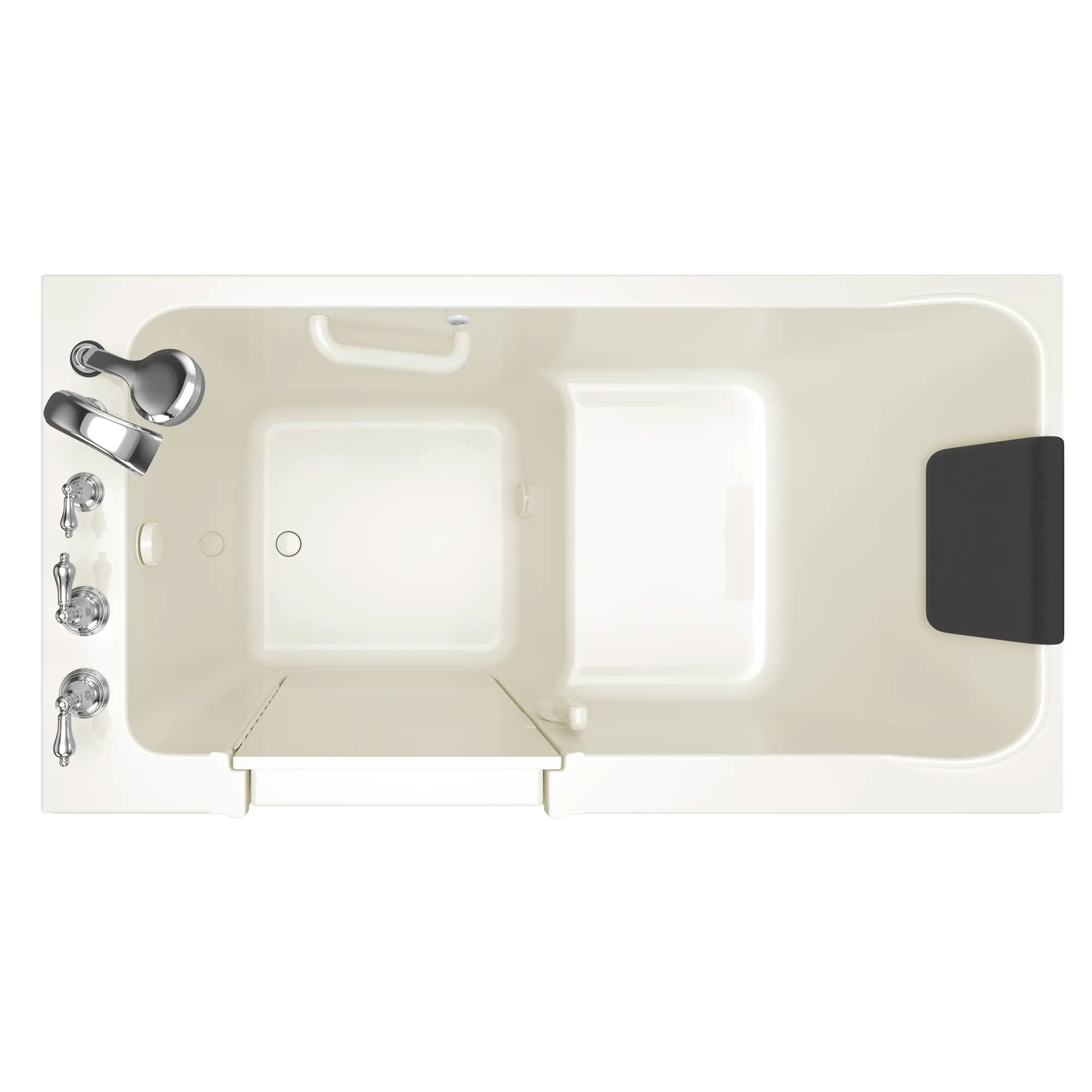 Acrylic Luxury Series 32 x 60 -Inch Walk-in Tub With Soaker System - Left-Hand Drain With Faucet // LINEN // 170908_Top_3260_219_SLL_ST6032LS-BC_0_CDNwebp.webp
