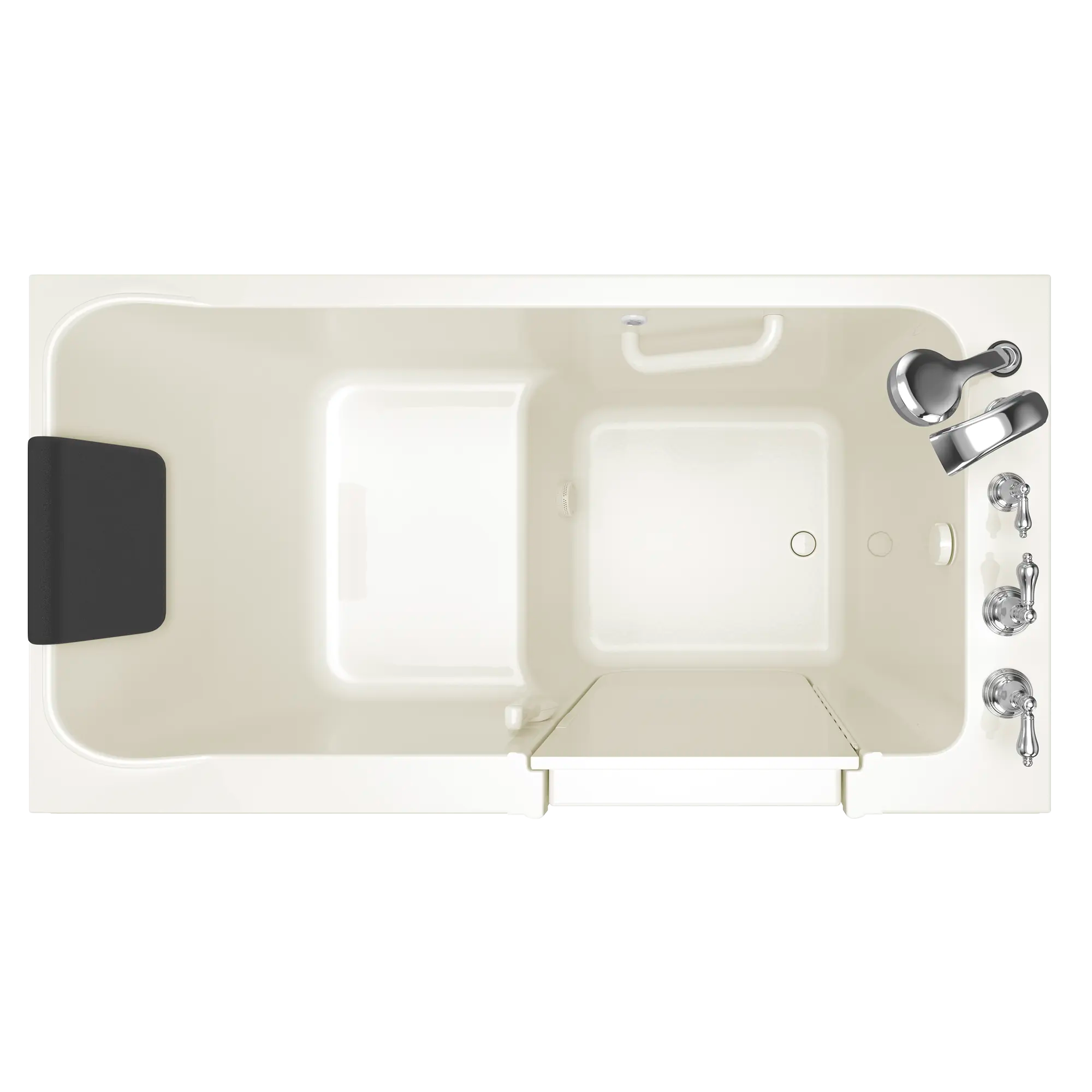 Acrylic Luxury Series 32 x 60 -Inch Walk-in Tub With Soaker System - Right-Hand Drain With Faucet // LINEN // 170910_Top_3260_219_SRL_ST6032RS-BC_0_CDNwebp.webp