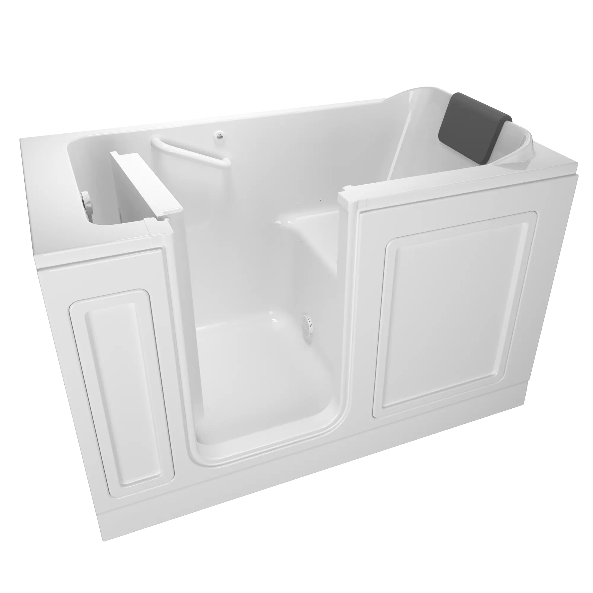 Acrylic Luxury Series 32 x 60 -Inch Walk-in Tub With Soaker System - Left-Hand Drain With Faucet // WHITE // 170926_3260219SLW_ST6032LS-WH_KO_0_CDNwebp.webp