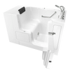 [3252OD.109.SRW-PC] Gelcoat Premium Series 32 x 52 -Inch Walk-in Tub With Soaker System - Right-Hand Drain With Faucet - Linen