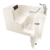 [3252OD.109.SRL-PC] Gelcoat Premium Series 32 x 52 -Inch Walk-in Tub With Soaker System - Right-Hand Drain With Faucet - Linen