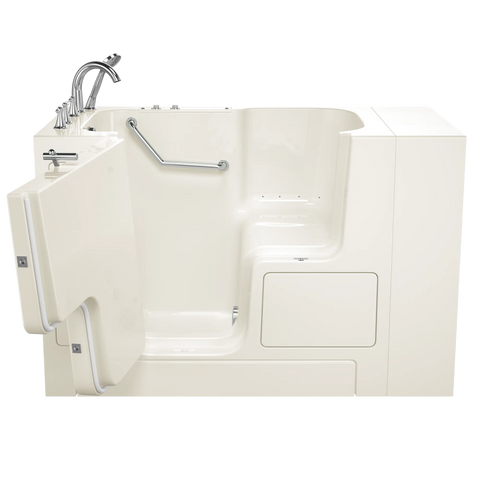 Gelcoat Value Series 32 x 52 -Inch Walk-in Tub With Air Spa System - Left-Hand Drain With Faucet