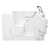 [3252OD.709.CRW-PC] Gelcoat Value Series 32 x 52 -Inch Walk-in Tub With Combination Air Spa and Whirlpool Systems - Right-Hand Drain With Faucet - Linen