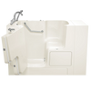 [3252OD.709.SLL-PC] Gelcoat Value Series 32 x 52 -Inch Walk-in Tub With Soaker System - Left-Hand Drain With Faucet - Linen