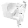 [3252OD.709.WRW-PC] Gelcoat Value Series 32 x 52 -Inch Walk-in Tub With Whirlpool System - Right-Hand Drain With Faucet - Linen