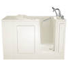 [2848.409.CRL-PC] Gelcoat Value Series 28x48-Inch Walk-in Bathtub with Combination Air Spa and Whirlpool System  Right Hand Door and Drain - Linen