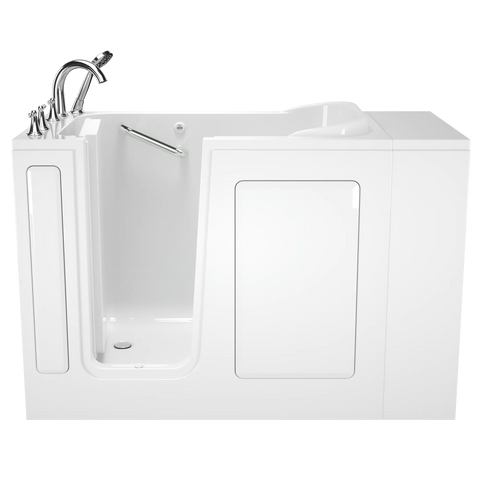 Gelcoat Value Series 28x48-Inch Walk-in Soaking Bathtub  Left Hand Door and Drain