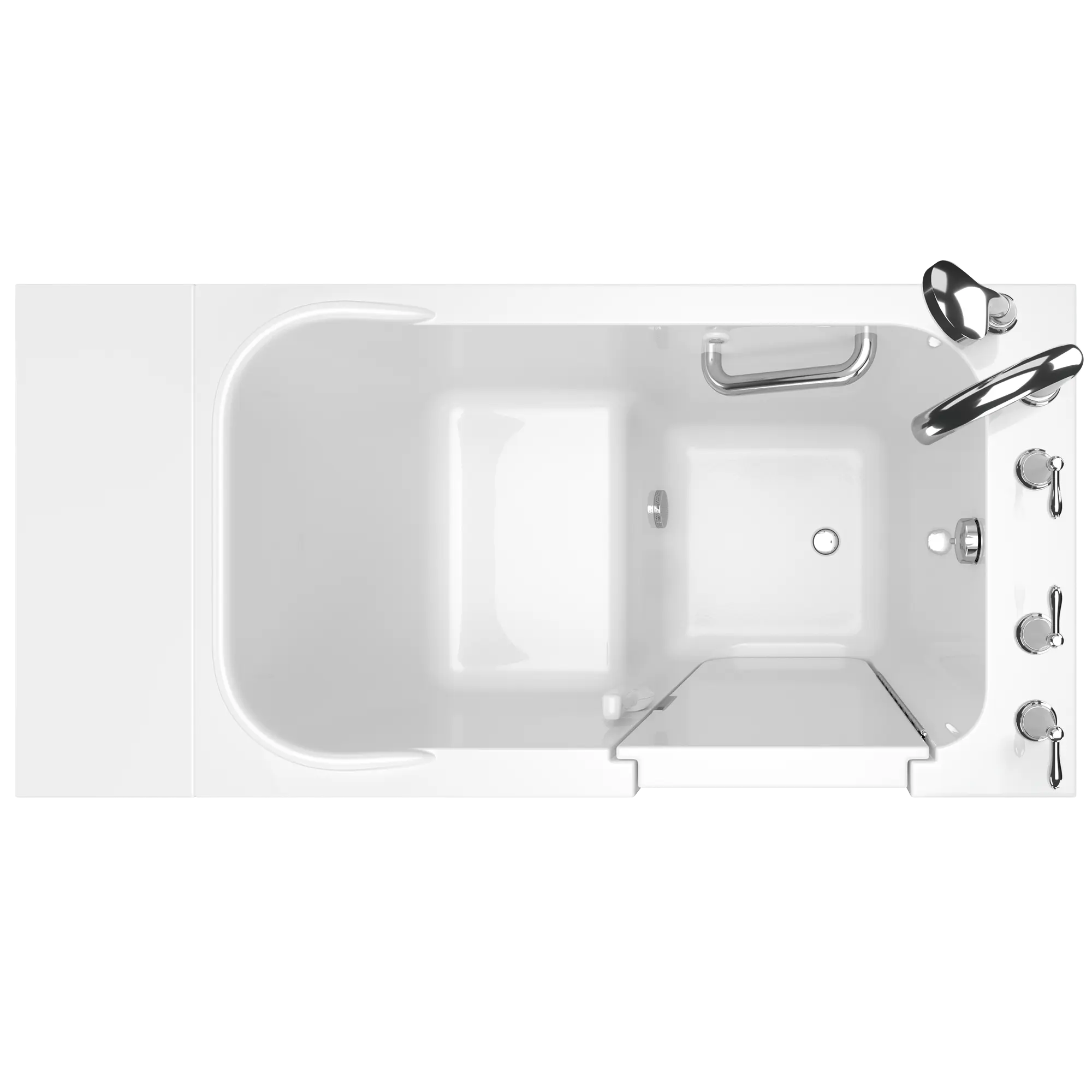 Gelcoat Value Series 28x48-inch Walk-in Soaking Bathtub  Right Hand Door and Drain // WHITE // 171047_Top_2848_409_SRW_0_CDNwebp.webp