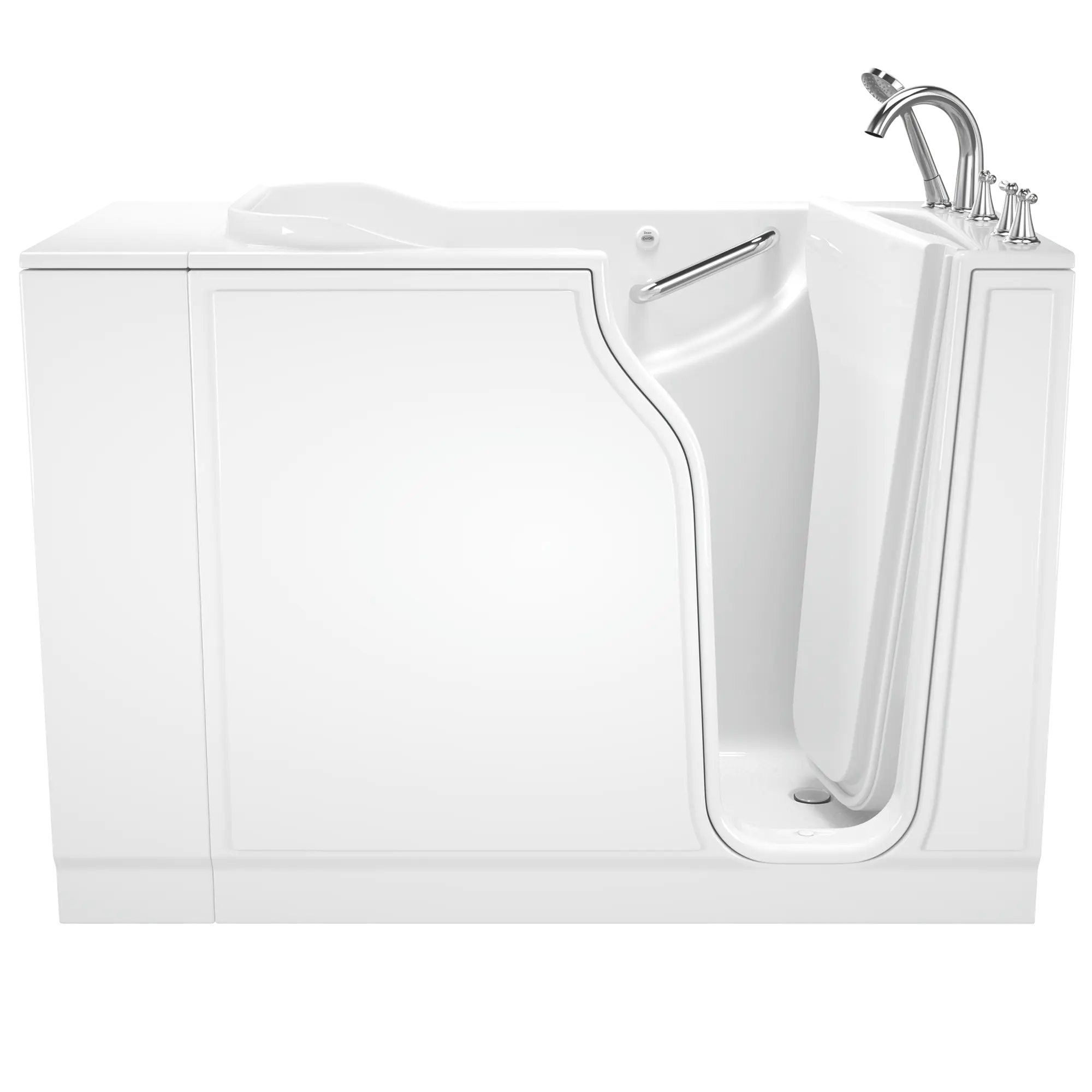 Gelcoat Value Series 30x52 Inch Soaking Walk-In Bathtub - Right Hand Door and Drain // WHITE // 171058_Front_3052_409_SRW_0_CDNwebp.webp