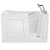 [3060.409.WRW-PC] Gelcoat Value Series 60x30-Inch Walk-In Bathtub with Whirlpool Massage System - Right Hand Door and Drain - Linen
