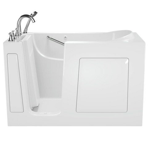 Gelcoat Value Series 30x60 Inch Soaking Walk-In Bathtub - Left Hand Door and Drain