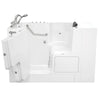 [3252OD.109.CLW-PC] Gelcoat Premium Series 32 x 52 -Inch Walk-in Tub With Combination Air Spa and Whirlpool Systems - Left-Hand Drain With Faucet - Linen
