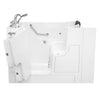 [3052OD.109.WLW-PC] Gelcoat Premium Series 30 x 52 -Inch Walk-in Tub With Whirlpool System - Left-Hand Drain With Faucet - Linen