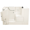 [3252OD.105.CLL-PC] Gelcoat Premium Series 32 x 52 -Inch Walk-in Tub With Combination Air Spa and Whirlpool Systems - Left-Hand Drain - Linen