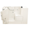 [3252OD.105.WLL-PC] Gelcoat Premium Series 32 x 52 -Inch Walk-in Tub With Whirlpool System - Left-Hand Drain - Linen