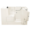 [3252OD.105.CRL-PC] Gelcoat Premium Series 32 x 52 -Inch Walk-in Tub With Combination Air Spa and Whirlpool Systems - Right-Hand Drain - Linen
