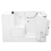 [3252OD.105.CRW-PC] Gelcoat Premium Series 32 x 52 -Inch Walk-in Tub With Combination Air Spa and Whirlpool Systems - Right-Hand Drain - Linen