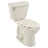 [731AA101S.222] Champion 4 Two-Piece 1.28 gpf/4.8 Lpf Chair Height Elongated Toilet with Seat - Linen