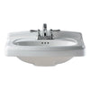 [0555108.020] Portsmouth® 8-Inch Widespread Pedestal Sink Top - White